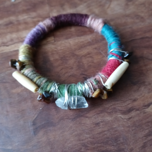 Boho inspired bangle - Picture 5 of 8